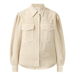 Isabel Marant Etoile "Tahisse" Shirt in Beige, size 36